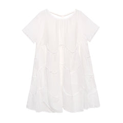 Lightweight Breathable Loose Slim Short Sleeve Dress