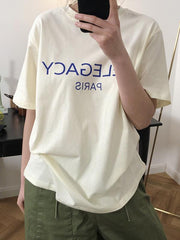 Loose Chic Simple T-shirt