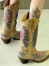 Retro Hand-Carved Women Boots