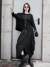 Simple 3/4 Sleeves Solid Round-Neck T-Shirt