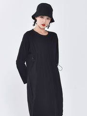 Women Slim Waist Loose Dress