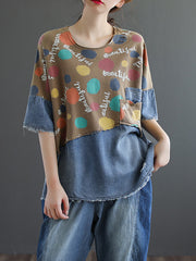 Original Split-Joint With Pocket T-Shirts Tops