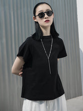 Urban Pure Color Short Sleeve T-Shirts Tops