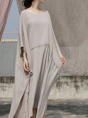 Original Drawstring Elasticity Waist Dress