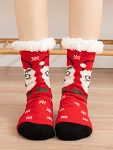 Lovely Christmas Jacquard Warmer Knitted Slipper Sock