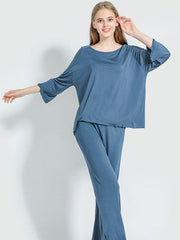 Comfortable Solid Loose Pajamas