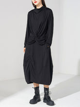 Women High Collar Solid Color Long Sleeve Bottoming Shirt