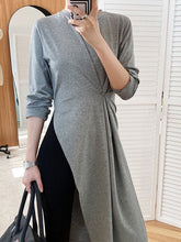 Women Casual Long Sleeve Bottoming Dress