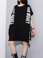 Super Casual Letter Printed T-shirt