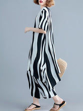 2019 Summer New Loose Oversize  Striped Suit