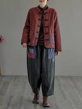 Vintage Coil Button Loose Coat
