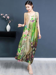 National Style Super Loose Long Dress