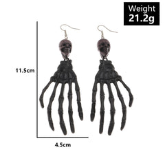 Exaggerated Ghost Claw Earrings