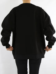 Casual Fashion Patchwork Flounces Loose Top