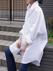 Loose Comfortable BF White Shirt