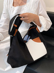 Simple Color Casual Crossbody Bag