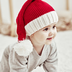 Parent-Child Knitted Classic Christmas Hat