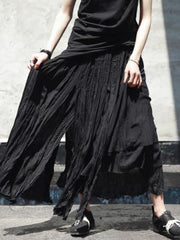 Ruffled Bandage Cropped Skirt Bottom