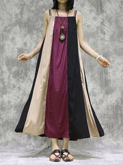 Loose Split-Joint Soft Comfortable Slip Dress