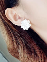 Noble Petal Split-joint Earrings