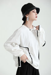 Original Design Irregular Floating Clouds Sweatshirt