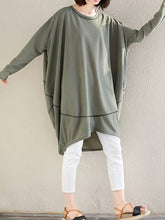 Lantern-Shaped Casual Long-Sleeved Blouses Shirts Top