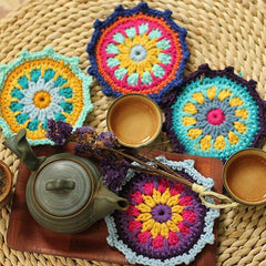 Handmade Peacock Opening Pad Sets