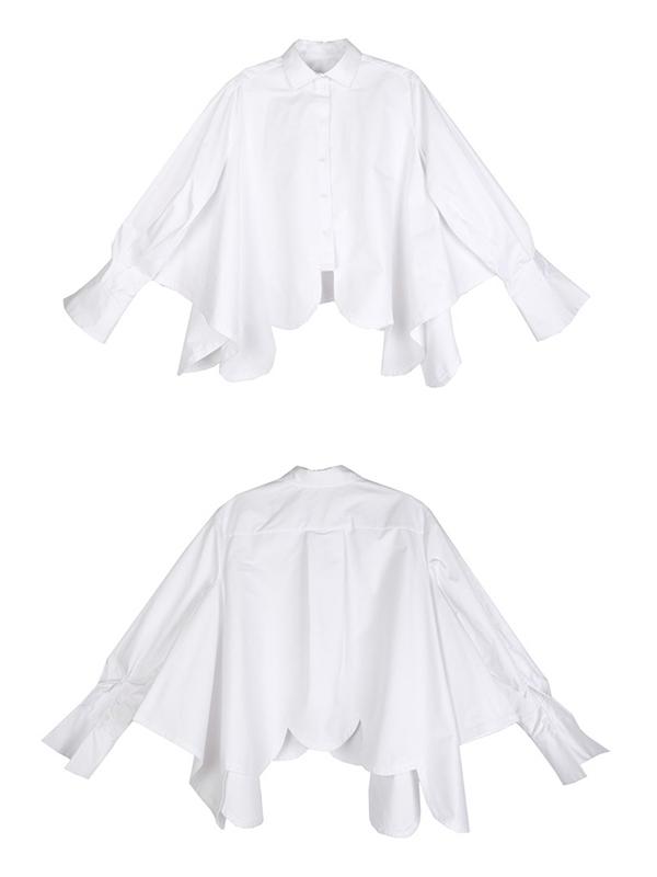Casual Cropped Special-interest Shirt