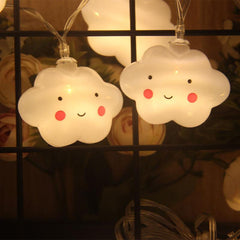 Cloud Shape AA battery Night Light Lamp Children Light Bedroom Sleep For Children Girl Toy Gift