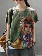 National Printed Comfortable T-shirt