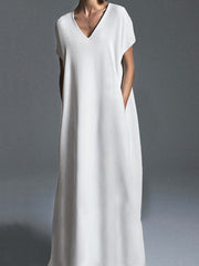 Women Elegant Beach Sundress Maxi Dress