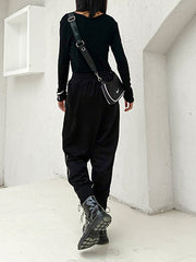 Printed Casual Elasticity Suit