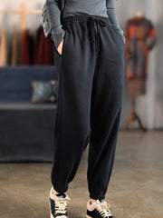 Women Retro Loose Casual Pants