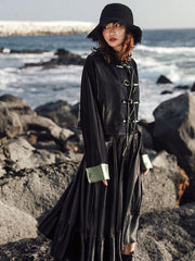 Empire A-line Ruffled Skirt Bottom