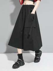 Original Split-Joint With Pocket Solid Skirt