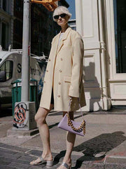 Vintage Crocodile Grain Chain Bag