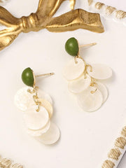 Ins Elegant Shell Earrings