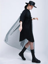 Urban Detachable Yarn Shirt Dress