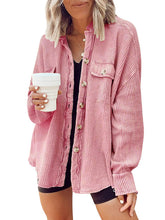 Vintage Loose Irregular Solid Color With Pockets Jackets