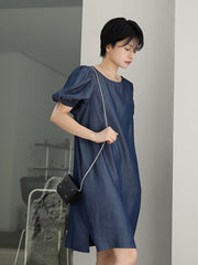 Original Bishop Sleeve Elasticity Waist Dress