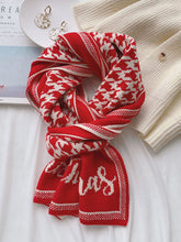 Double Colour Double Plaid Christmas Scarf