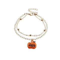 Pumpkin Halloween Bracelet