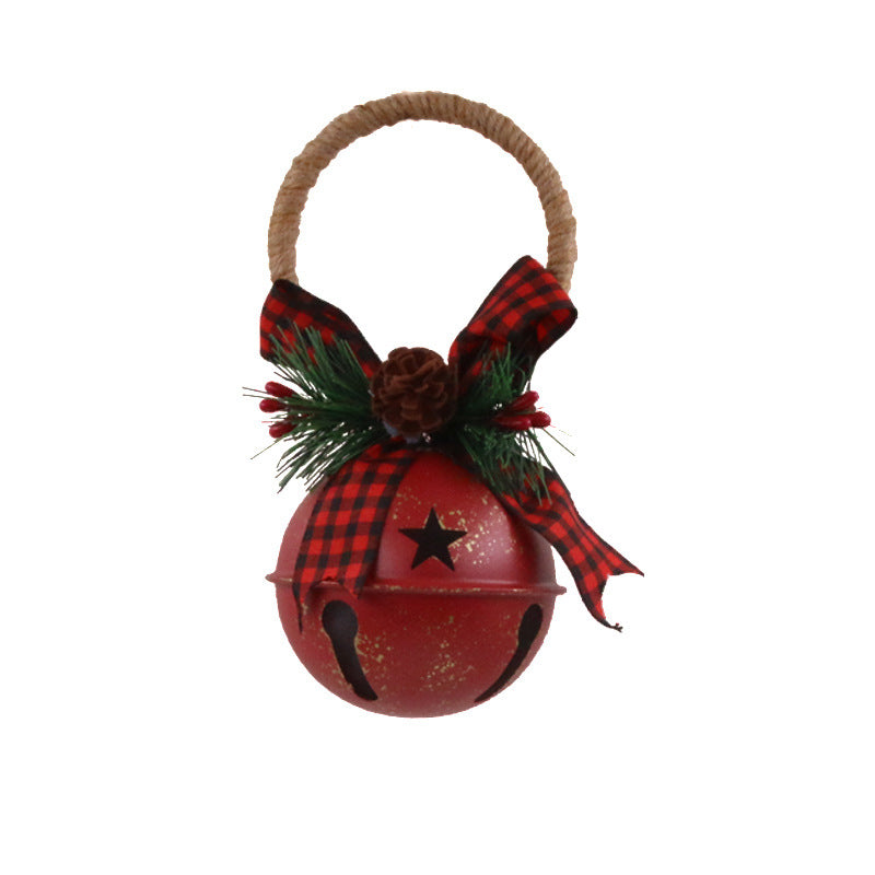 Vintage Christmas Bell Doorknob Pendant