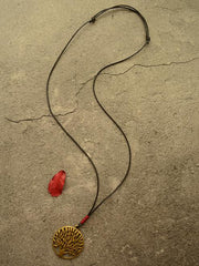 Vintage Ethnic Style Tree Long Necklace