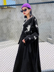 False Two Split-Joint Maxi Dress