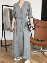 Original Empire Elasticity Wide Leg Jumpsuits