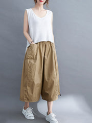 Plus Size Loose Lantern Trousers