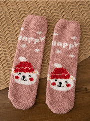 Christmas Jacquard Warmer Knitted Sock