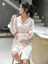Lace Splicing Loose Comfortable Shirt Pajamas