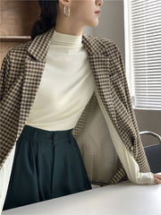 Casual Solid Color Slim Long Sleeve T-Shirt